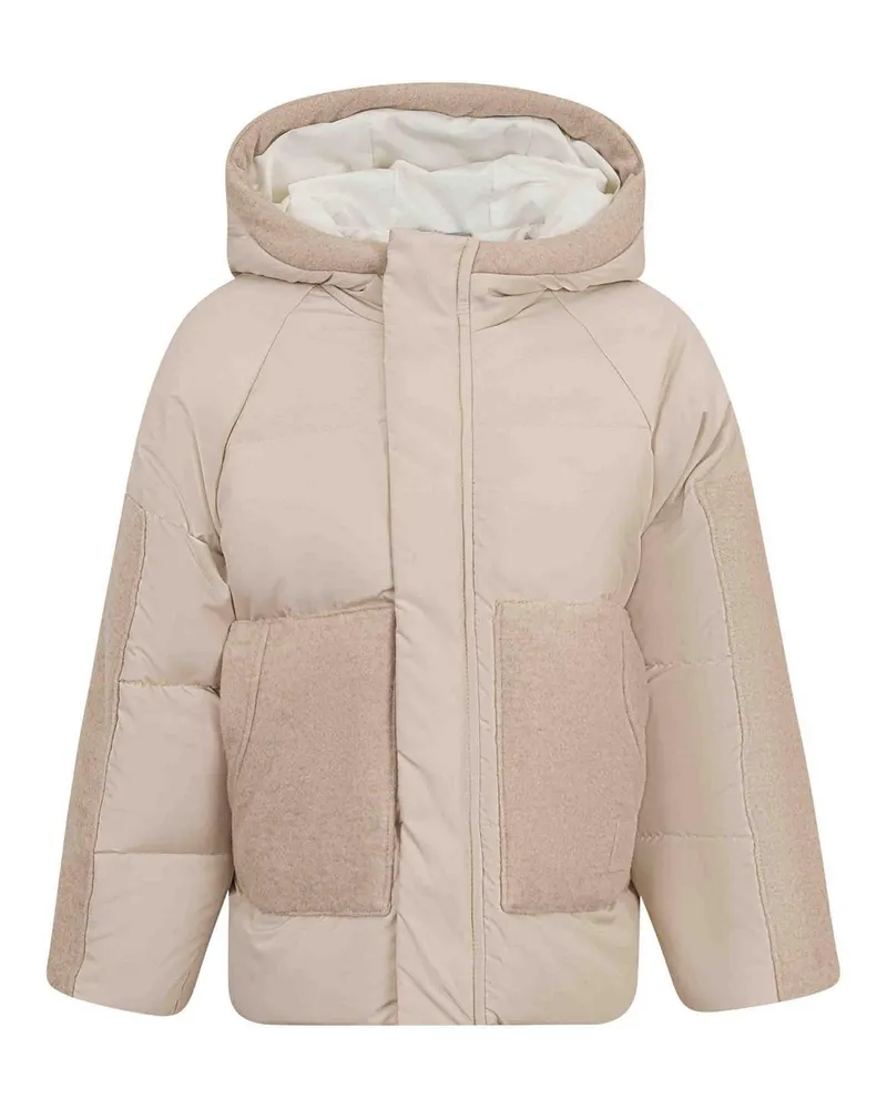 Eleventy Daunenjacke - Beige Beige