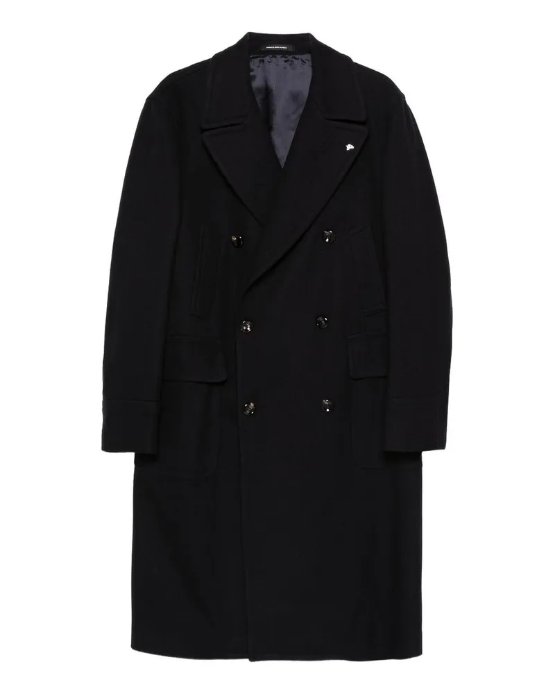 Tagliatore Langer Mantel - Blau Blau