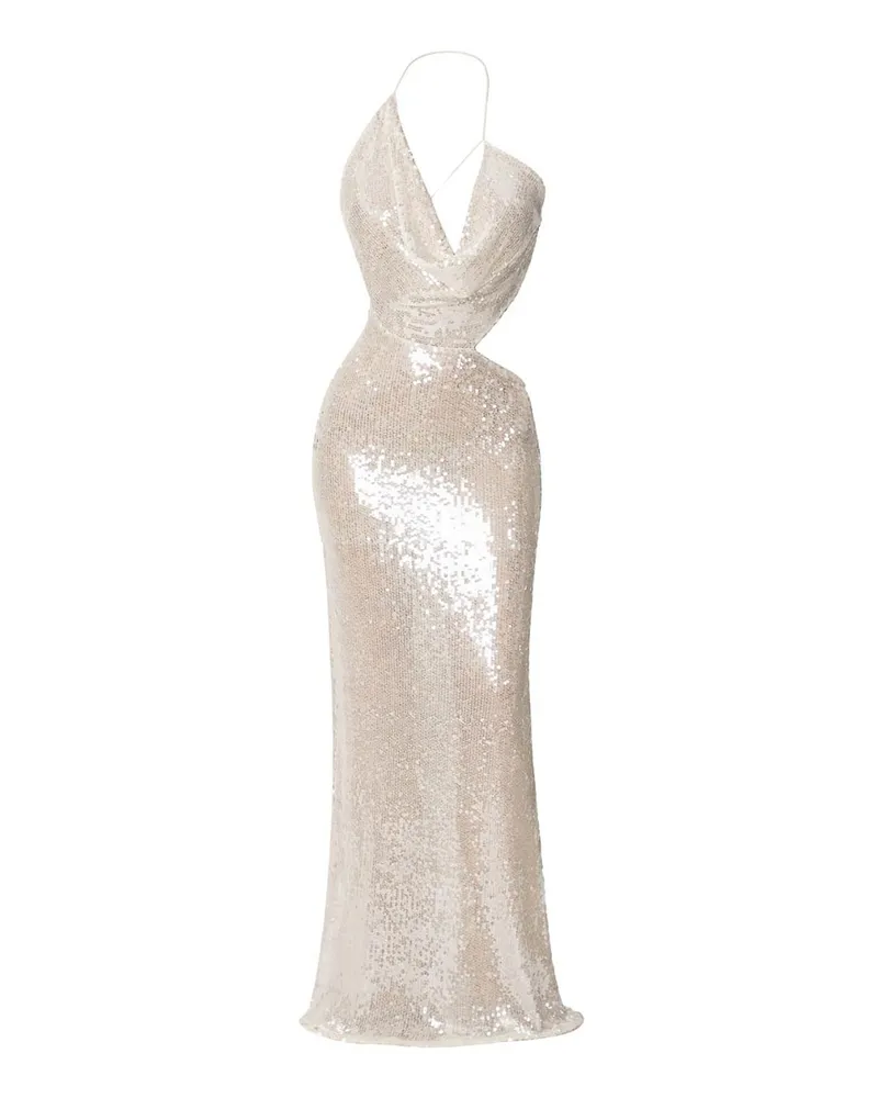 Amazuìn Maxikleid - Weiß Weiß