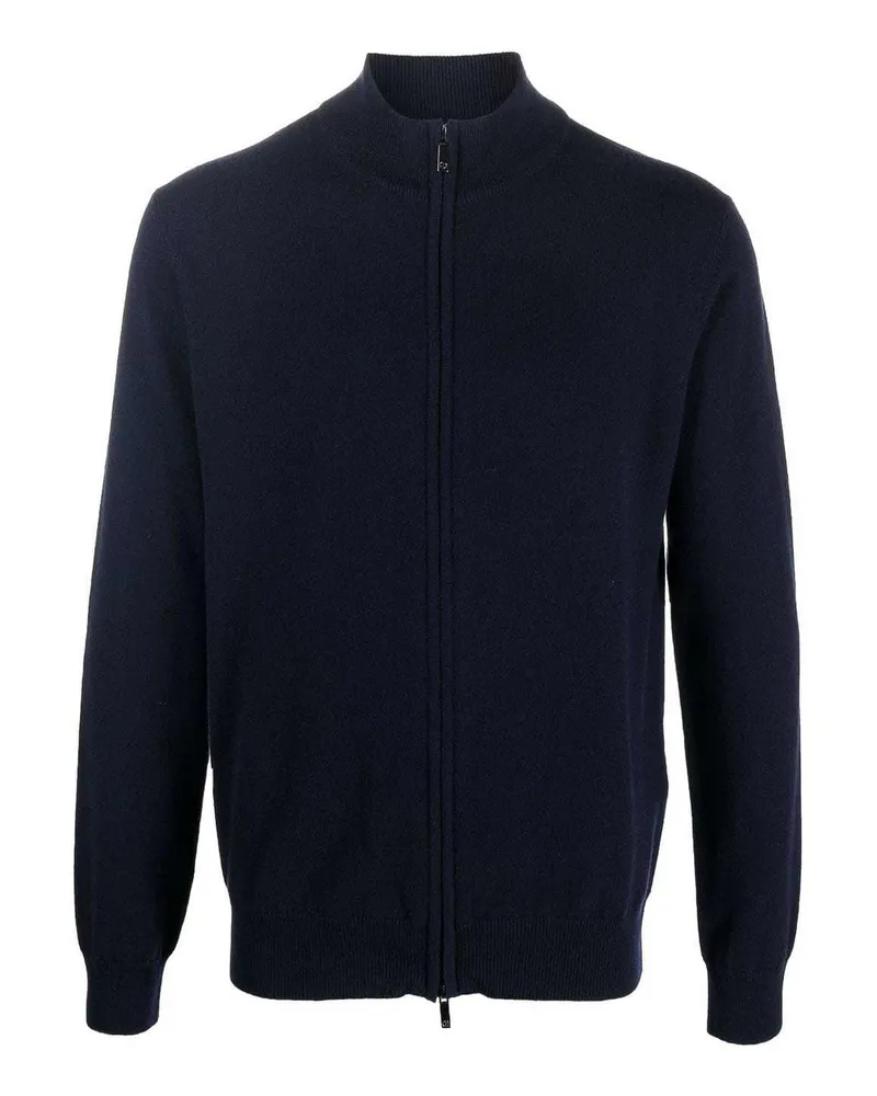 Giorgio Armani Rundhalspullover - Schwarz Schwarz