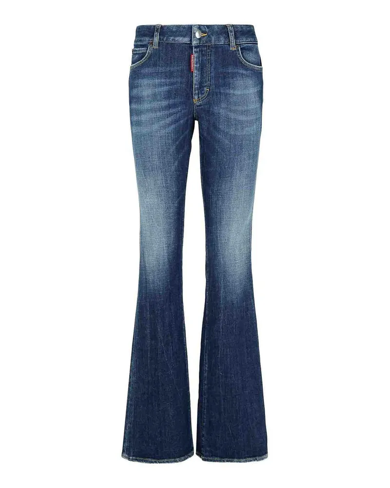 Dsquared2 Bootcut Jeans - Dunkelblau Dunkelblau