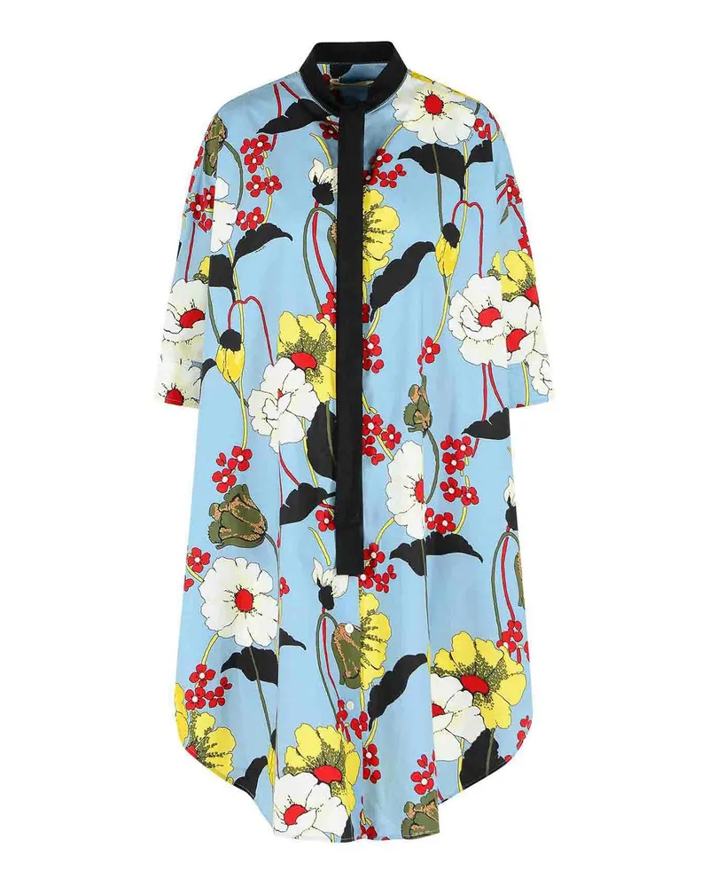 Marni Kurzes Kleid - Hellblau Hellblau