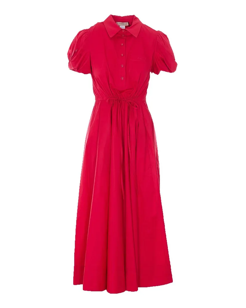 Twin-Set Knielanges Kleid - Rot Rot