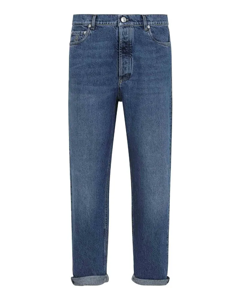 Brunello Cucinelli Straight Leg Jeans - Denim Denim