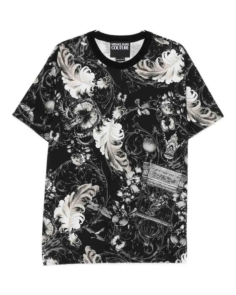 Versace Jeans T-Shirt - Schwarz Schwarz