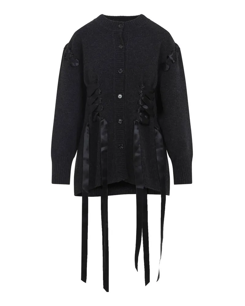 Simone Rocha Cardigan - Grau Grau