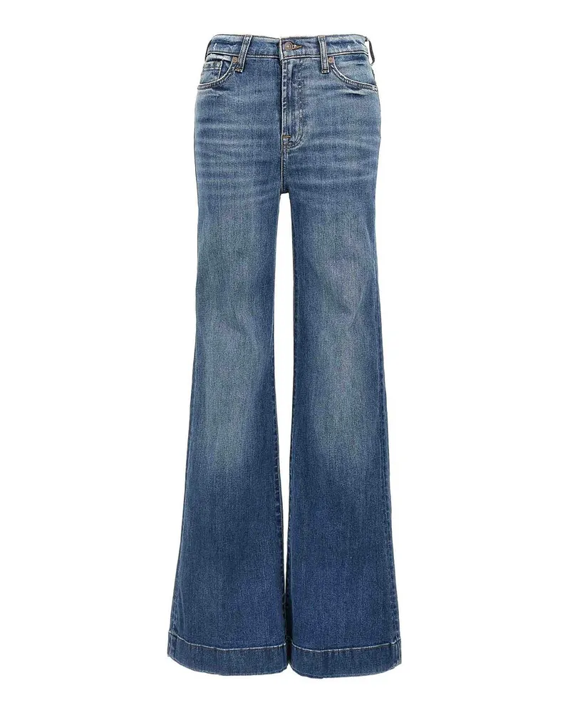7 for all mankind Bootcut Jeans - Blau Blau