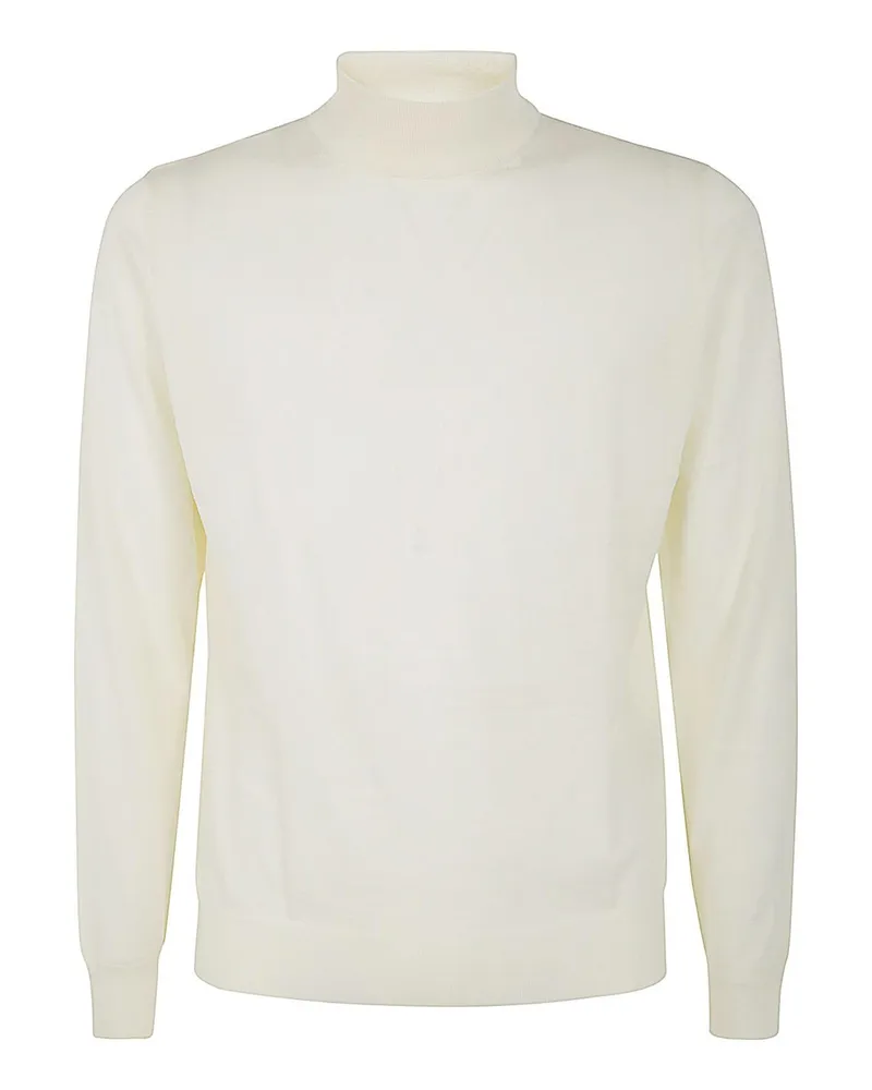 Drumohr  Rollkragenpullover - Weiß Weiß