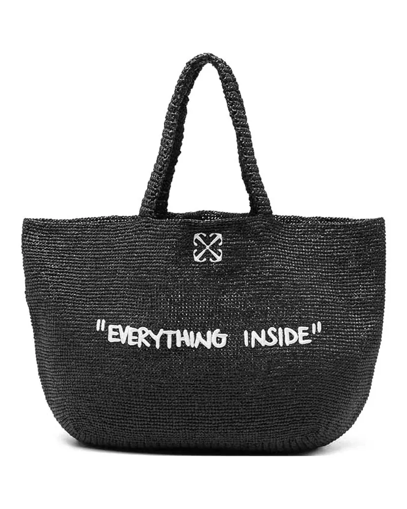 OFF-WHITE Shopper - Schwarz Schwarz