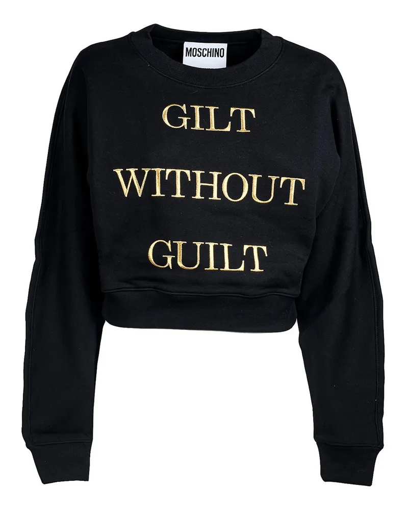 Moschino Sweatshirt - Schwarz Schwarz