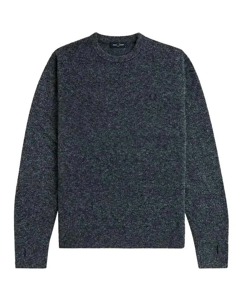 Fred Perry Rundhalspullover - Blau Blau