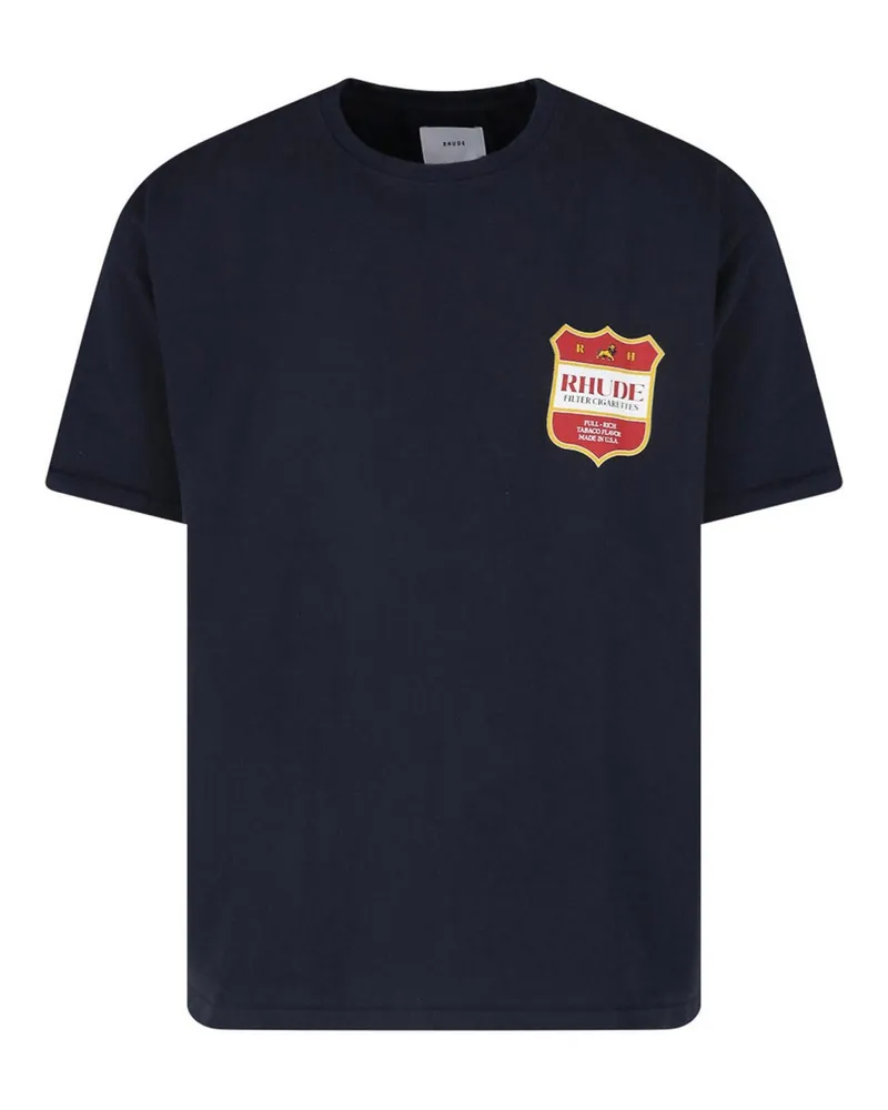 RHUDE T-Shirt - Schwarz Schwarz
