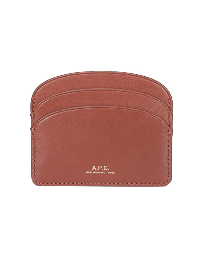 A.P.C. A. P.C. Portemonnaie - Braun Braun