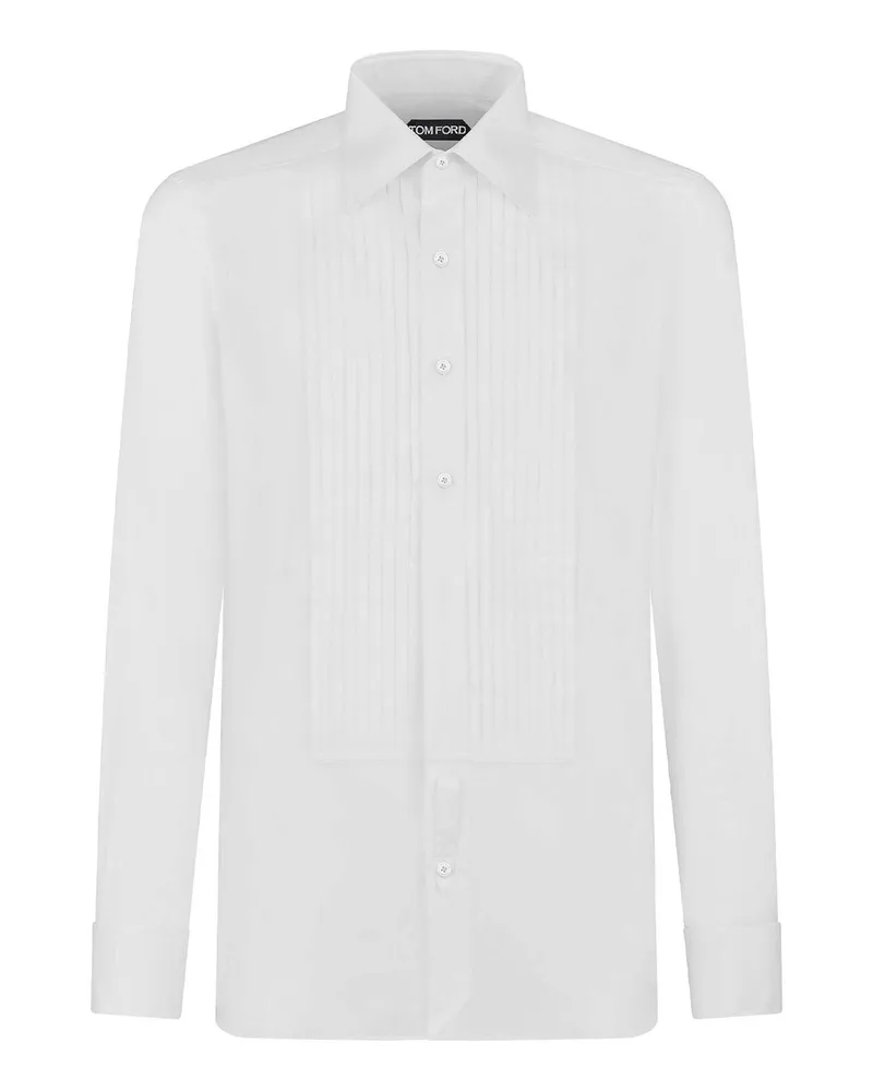 Tom Ford Hemd - Weiß Weiß