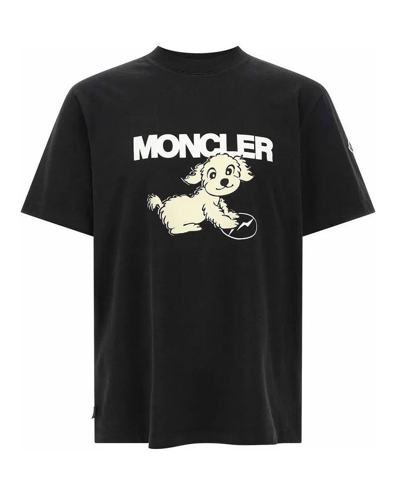 Moncler T-Shirt - Schwarz Schwarz