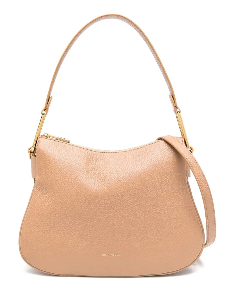 Coccinelle Schultertasche - Beige Beige