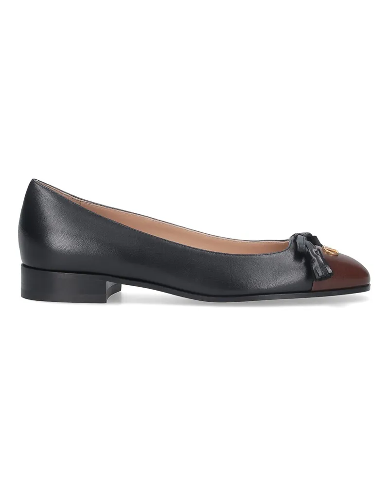 Valentino Garavani Ballerinas - Schwarz Schwarz