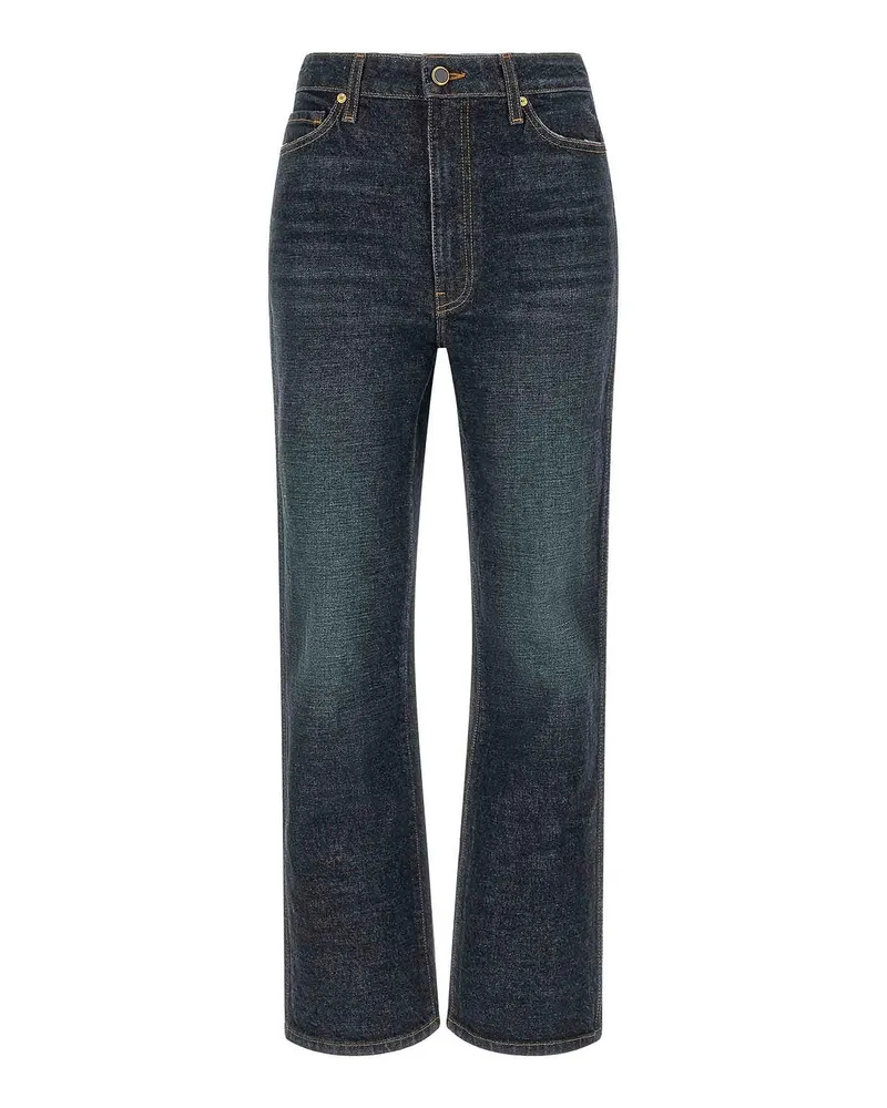 KHAITE Schlagjeans - Blau Blau