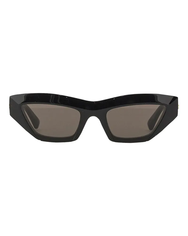 Bottega Veneta Sonnenbrille - Schwarz Schwarz