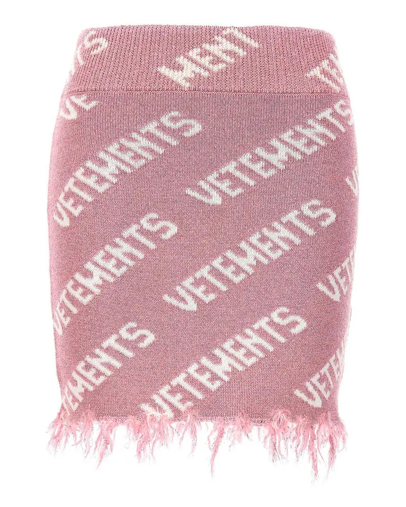 VETEMENTS Midirock - Nude Nude
