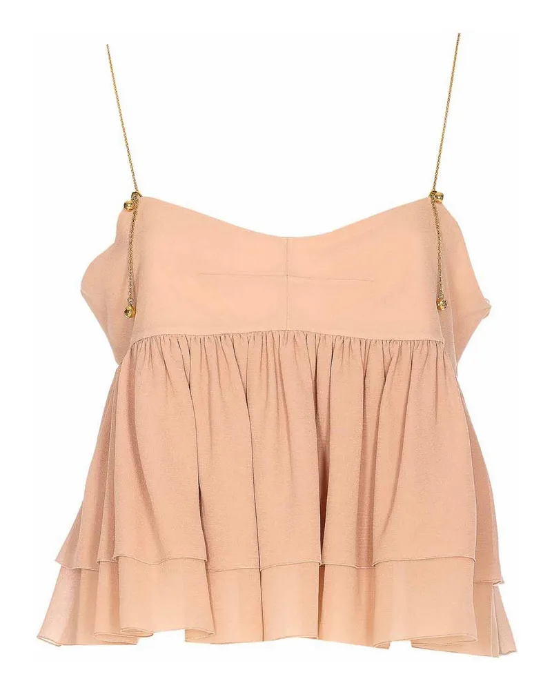 Chloé Top - Nude Nude