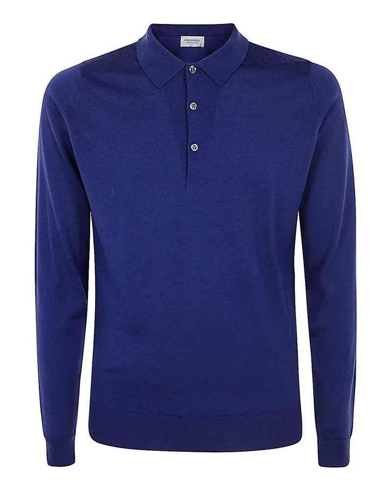 John Smedley Hemd - Blau Blau