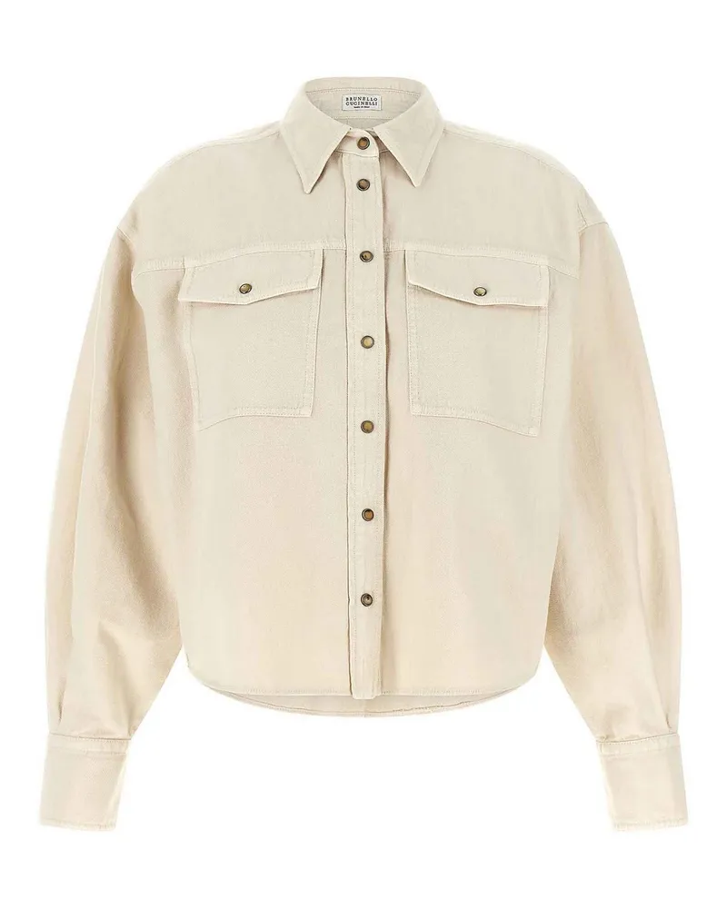 Brunello Cucinelli Hemd - Beige Beige