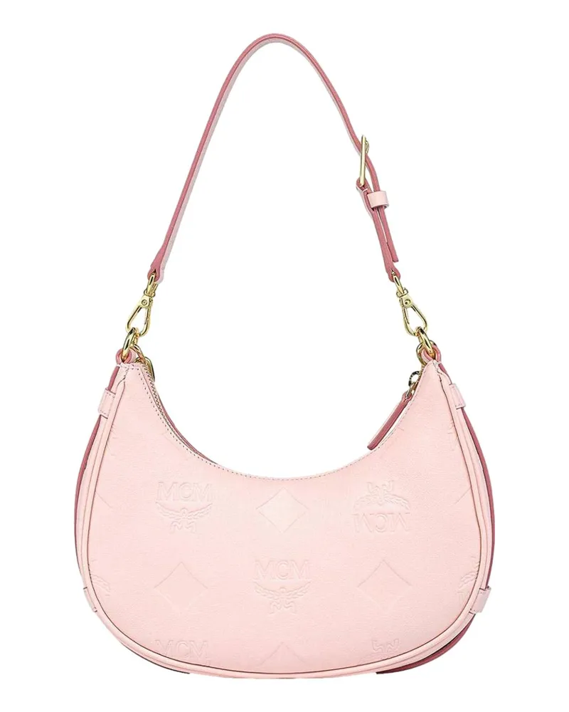 MCM Schultertasche - Rosa Rosa