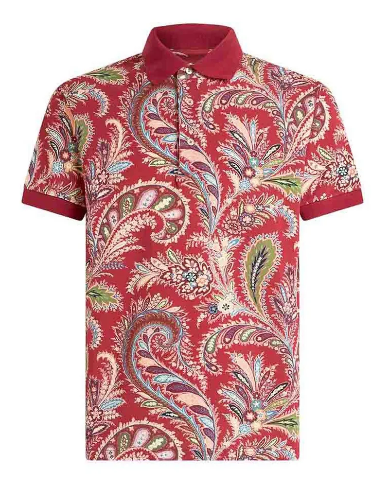 Etro Rundhalspullover - Rot Rot