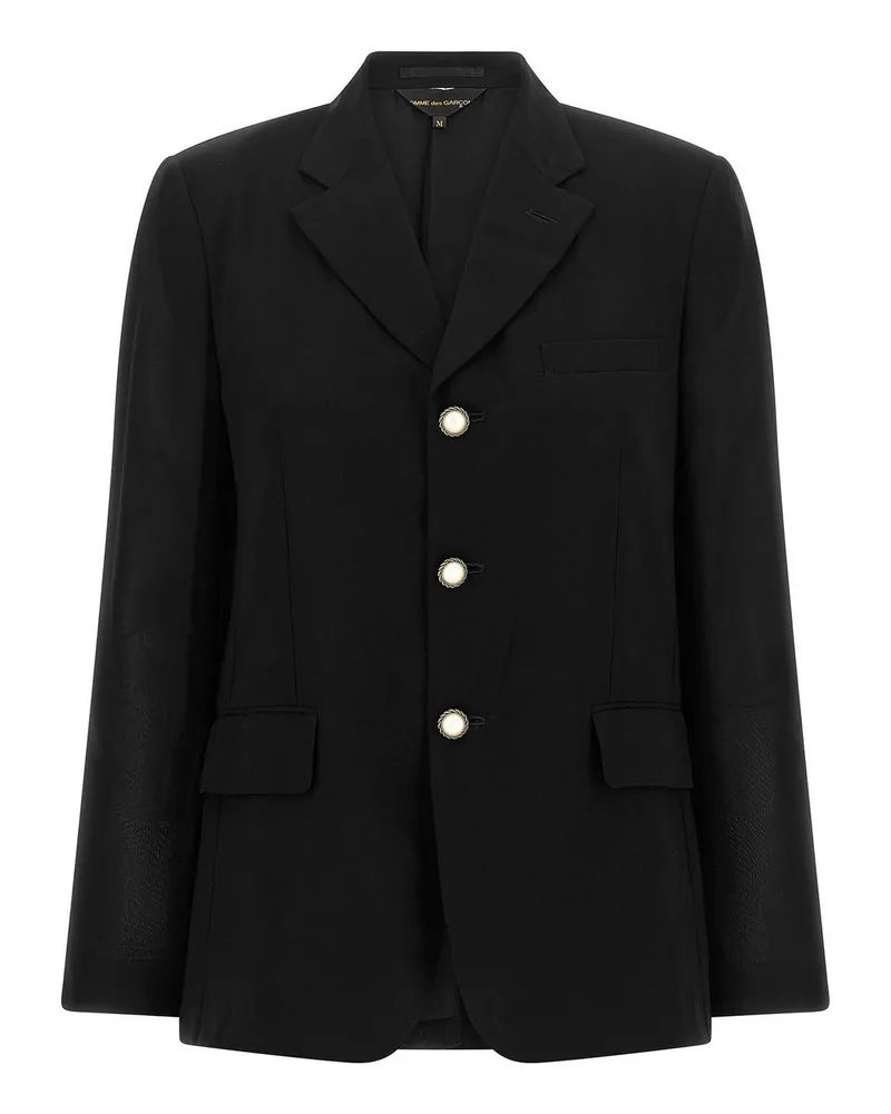 Comme des Garçons Blazer - Schwarz Schwarz