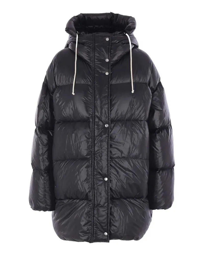 Jil Sander Daunenmantel - Schwarz Schwarz