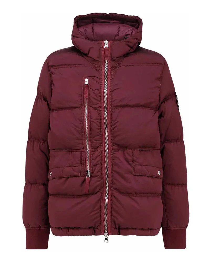 Stone Island Daunenjacke - Lila Lila
