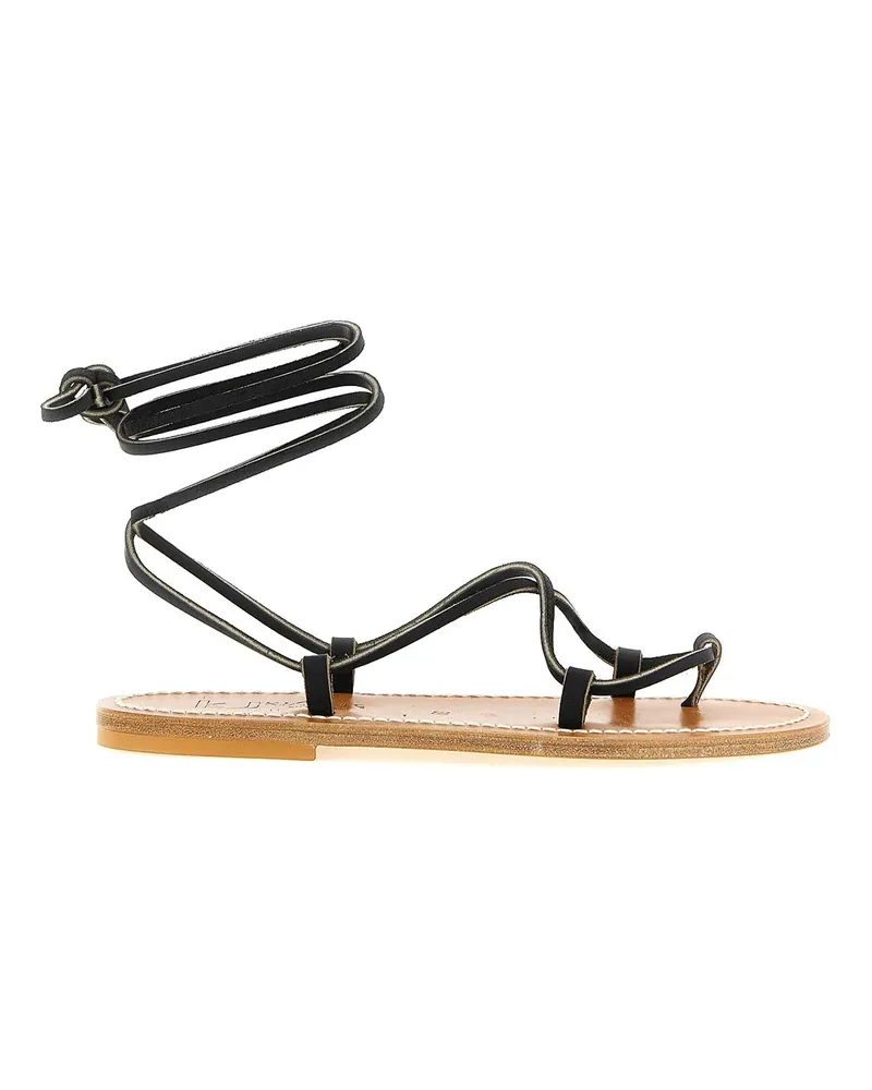 K.Jacques  Sandalen - Schwarz Schwarz