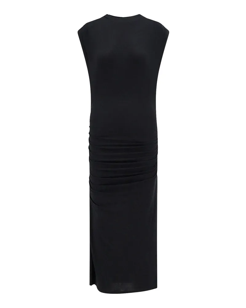 Étoile Isabel Marant Knielanges Kleid - Schwarz Schwarz