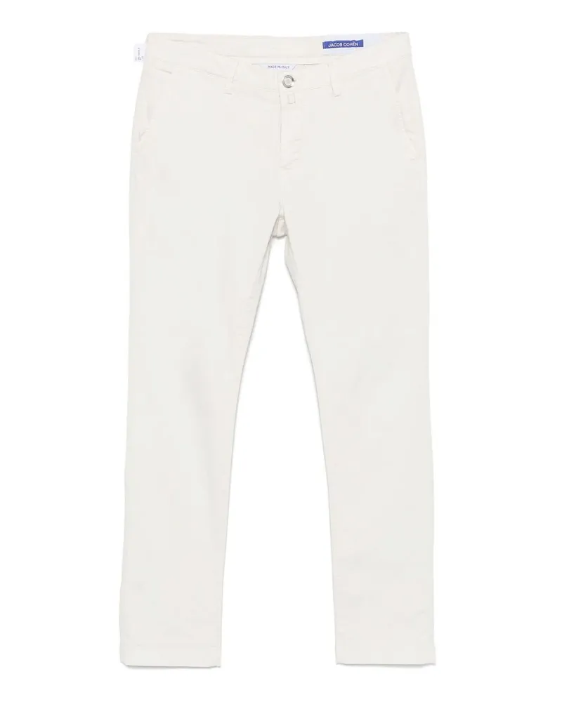 Jacob Cohën Straight Leg Jeans - Weiß Weiß
