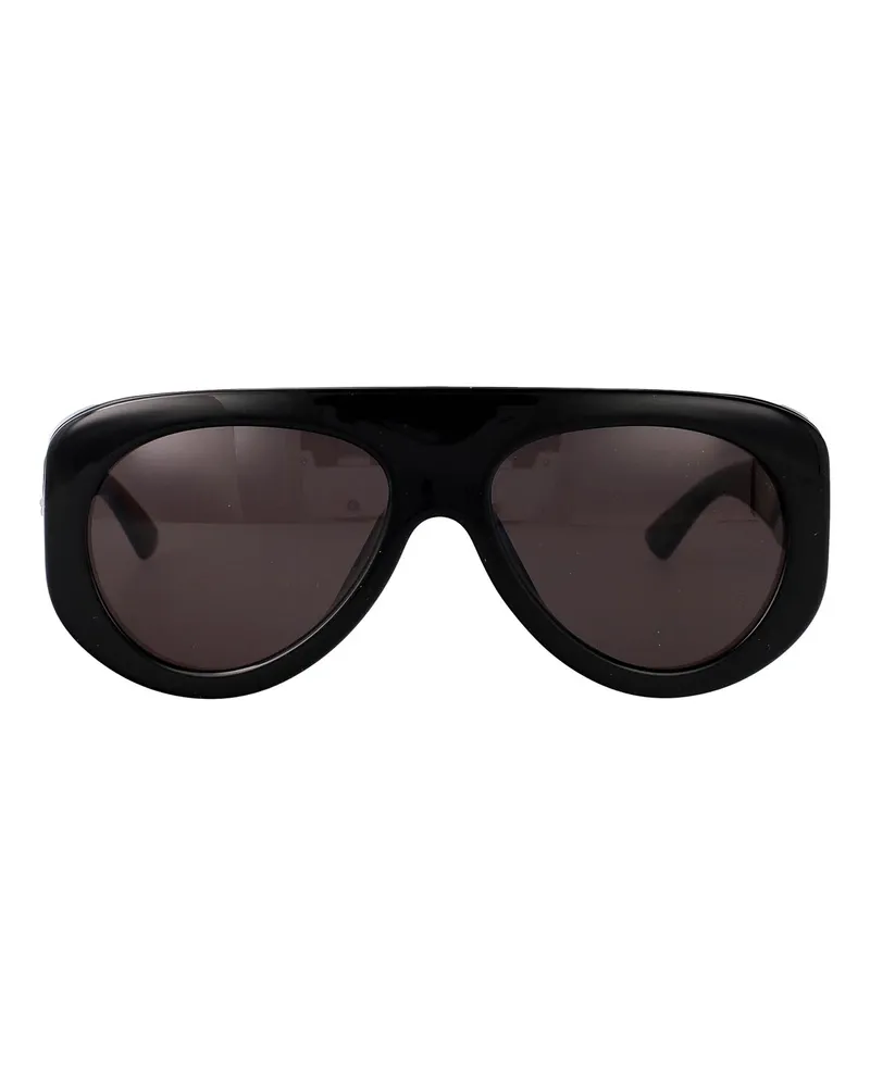 Bottega Veneta Sonnenbrille - Schwarz Schwarz