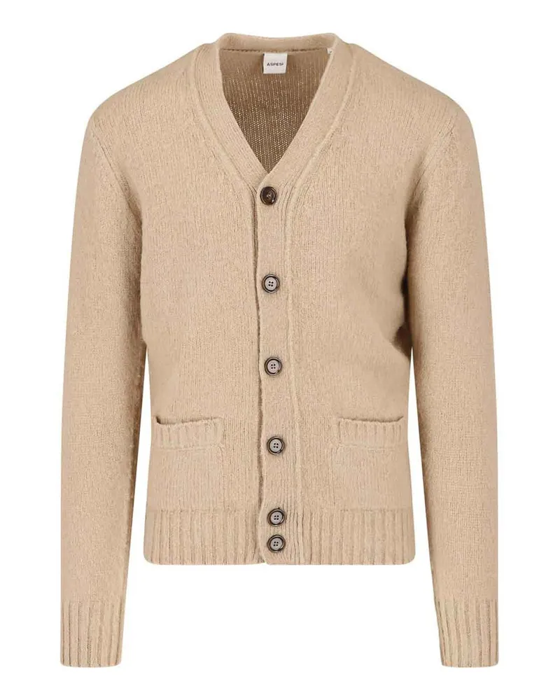 ASPESI Cardigan - Beige Beige