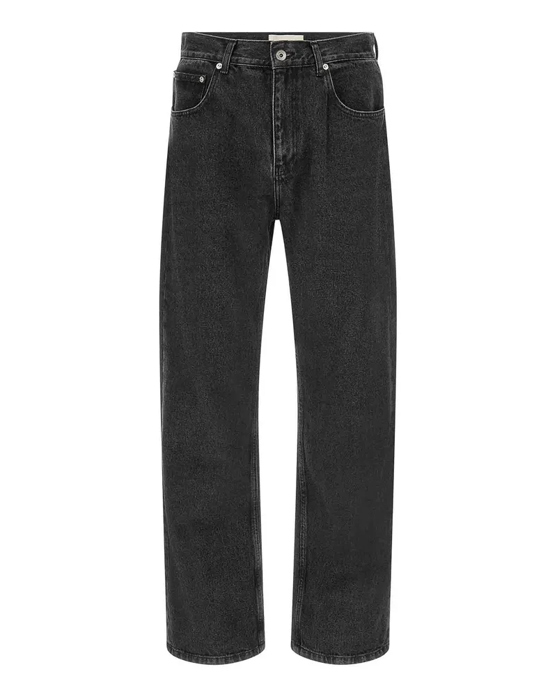Second/Layer Straight Leg Jeans - Schwarz Schwarz