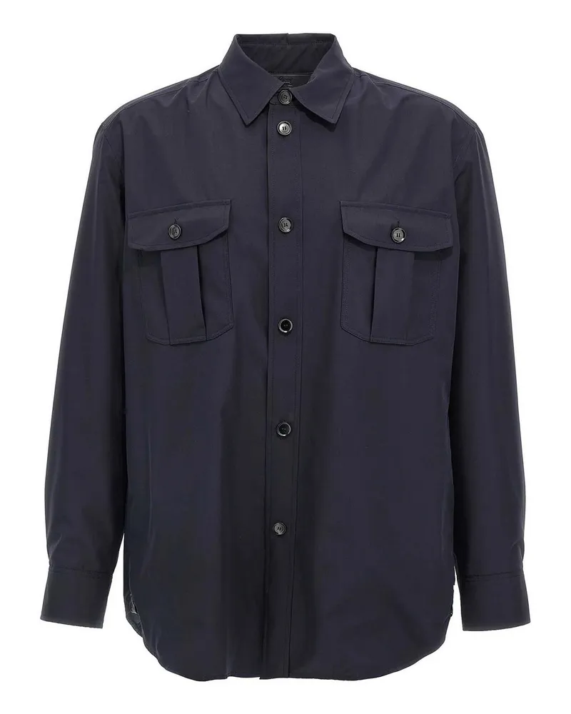 Brioni Blazer - Blau Blau