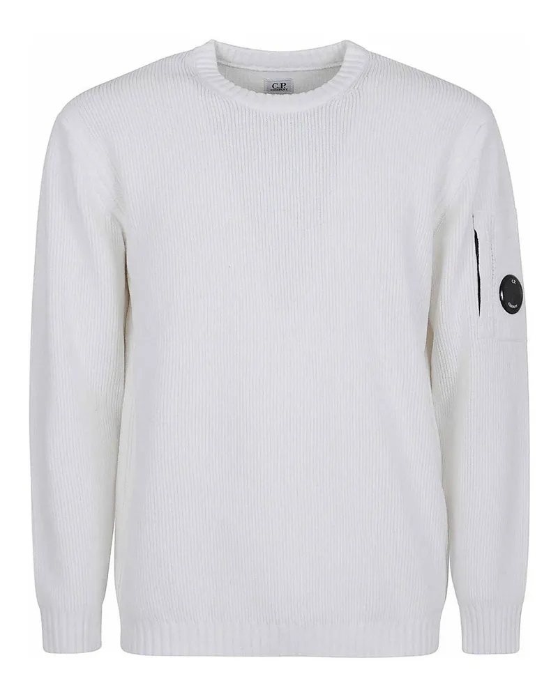 C.P. Company C. P. Company Rundhalspullover - Weiß Weiß