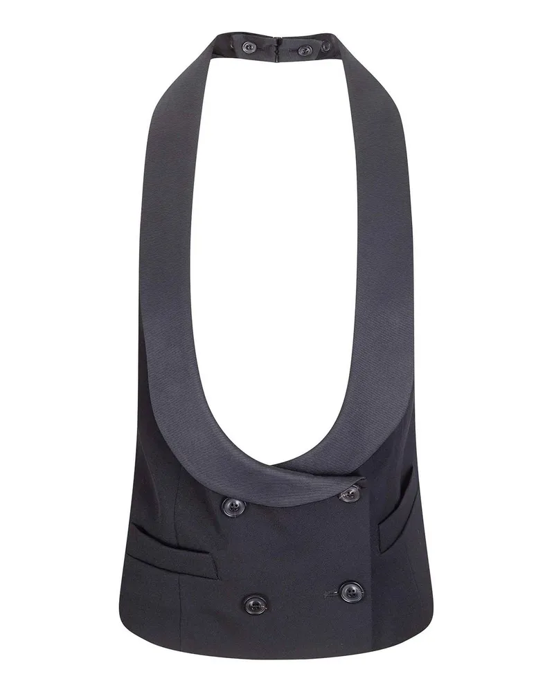 Maison Margiela Weste - Schwarz Schwarz