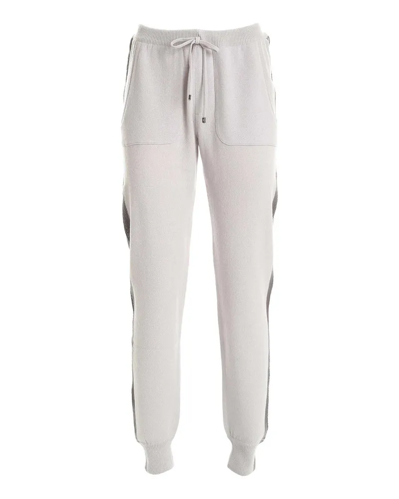 Lorena Antoniazzi Casual Hose - Grau Grau