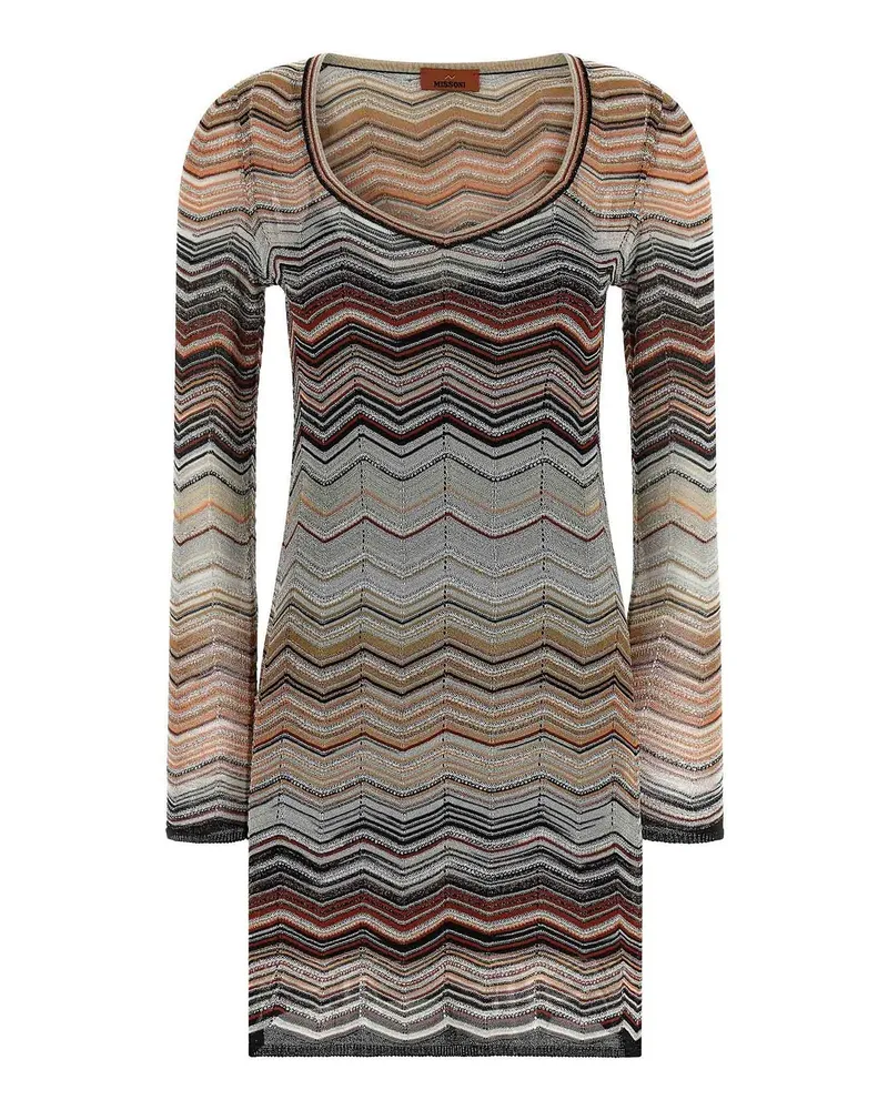 Missoni Knielanges Kleid - Braun Braun