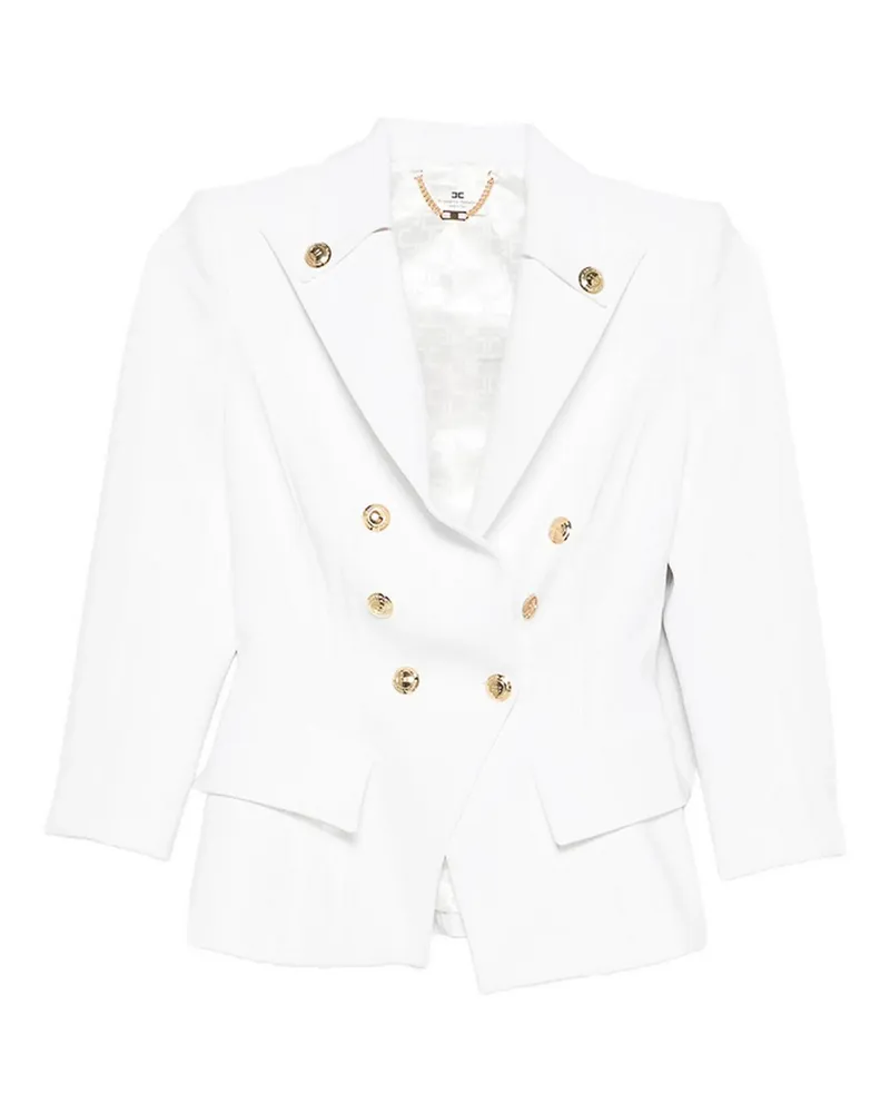 Elisabetta Franchi Blazer - Weiß Weiß