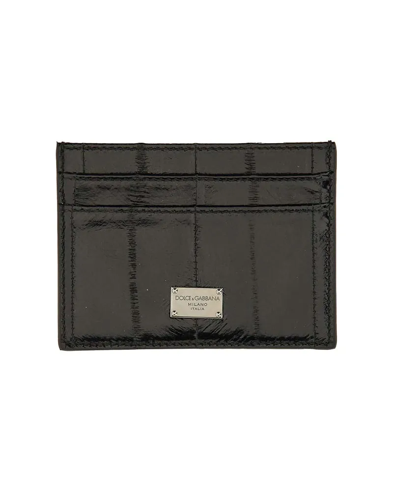 Dolce & Gabbana Portemonnaie - Schwarz Schwarz