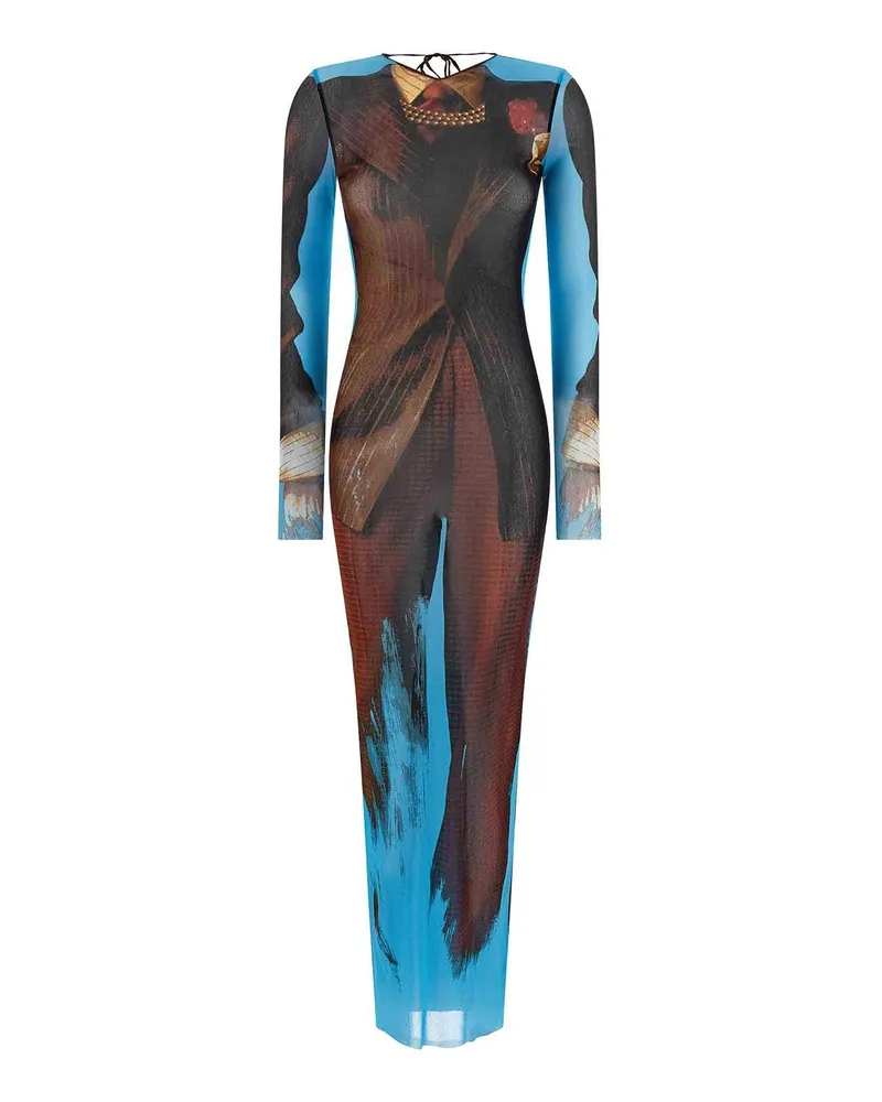 Jean Paul Gaultier Knielanges Kleid - Bunt Bunt