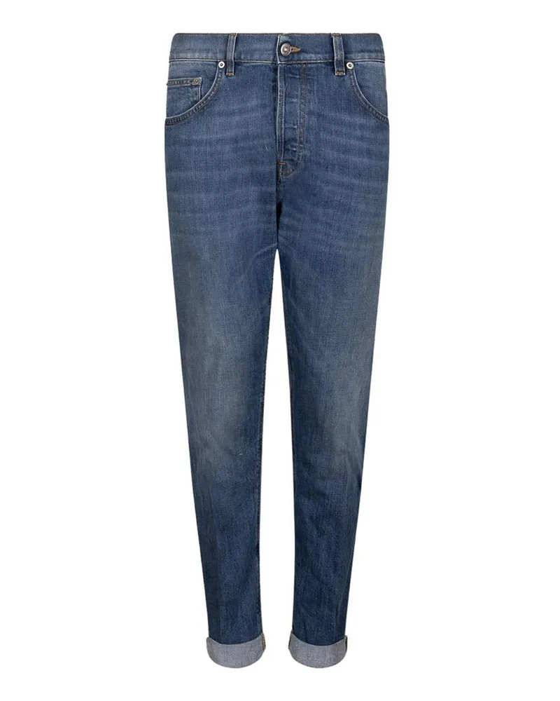 Dondup Straight Leg Jeans - Blau Blau