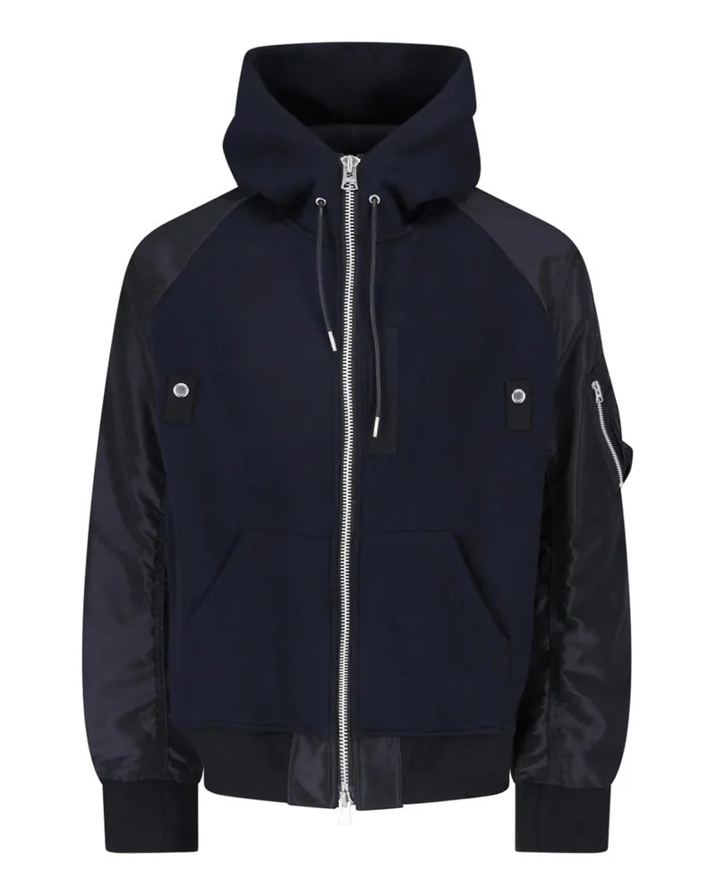 Sacai Bomberjacke - Schwarz Schwarz
