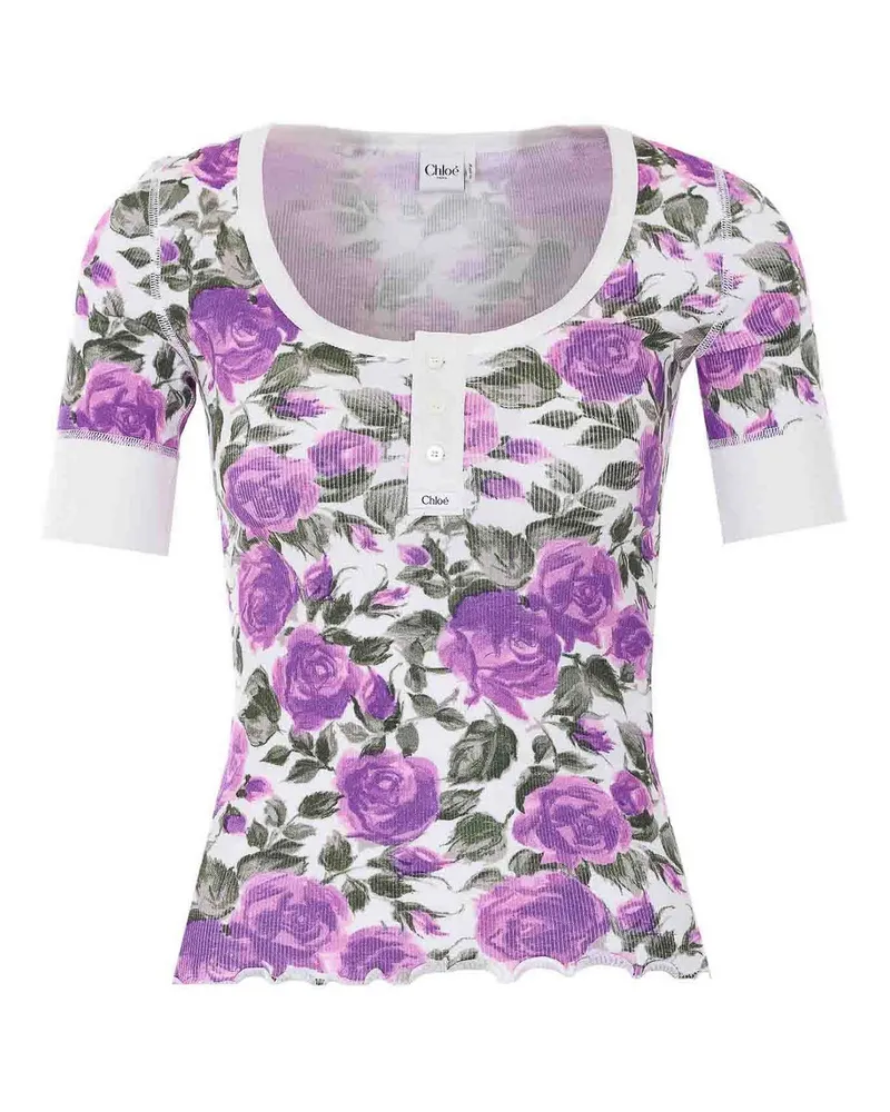 Chloé T-Shirt - Weiß Weiß