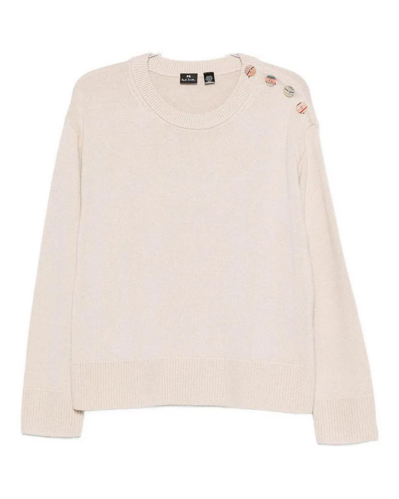 Paul Smith Rundhalspullover - Beige Beige
